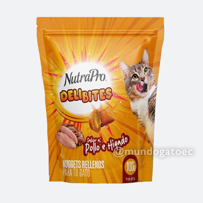 Snack NutraPro Delibites Pollo e Higado 100gr