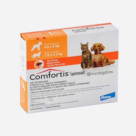 Comfortis Tabletas Anti Pulgas Gatos