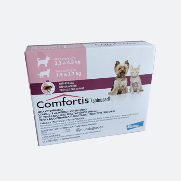Comfortis 140mg tabletas anti-pulgas
