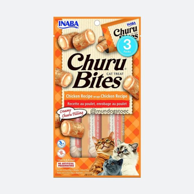 Churu Bites Gato wraps de pollo