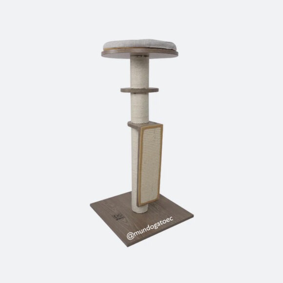Rascador con cojín GEORGE - 40 x 40 x 79 cm