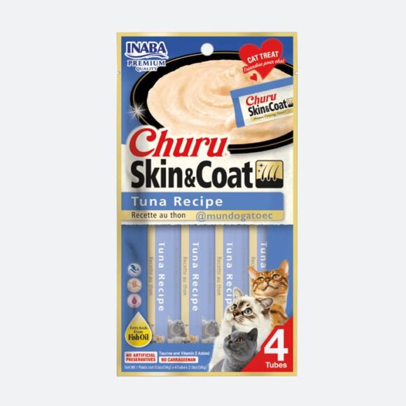 Churu Skin & Coat Receta de Atún (4 tubitos) 