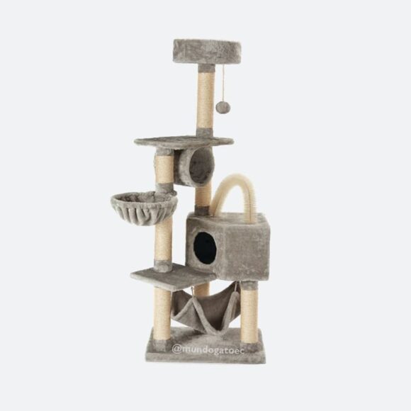 Torre para gato 60 x 37 x 150cm