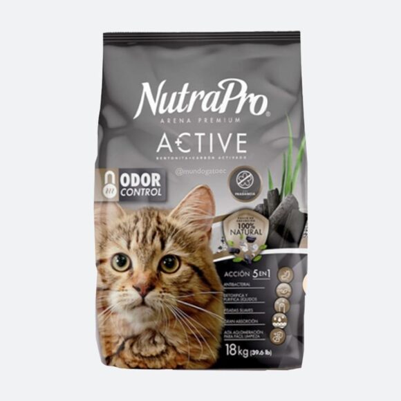 Arena NutraPro con carbón activado 18kg