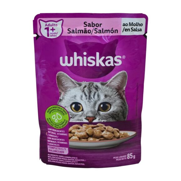 Whiskas salmón 85 gr
