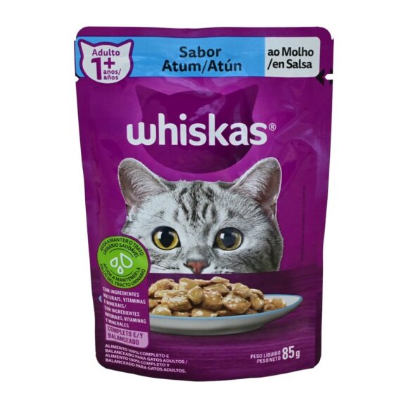 Whiskas sabor atún 85 gr