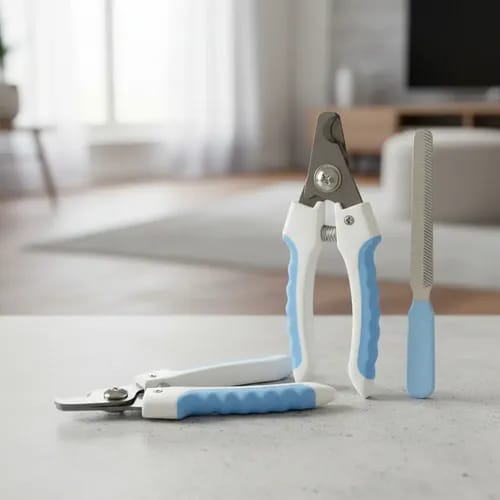 Set de Cortauñas con lima para gato