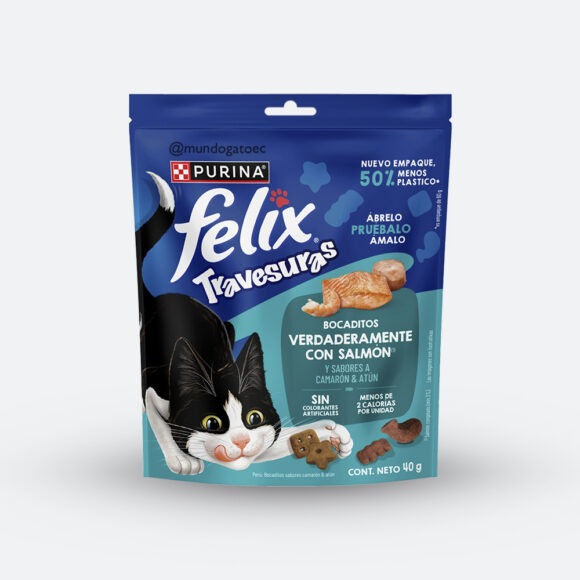 Felix Travesuras sabor a Camarón y Atún - 40gr