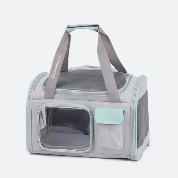 Bolso Transportador Plegable para Mascotas - Color Verde